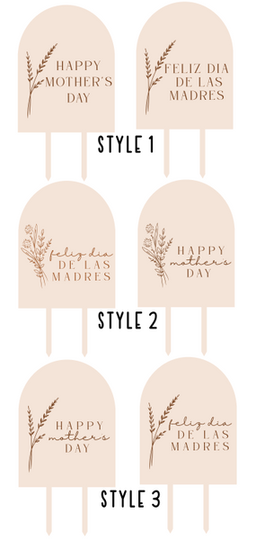 Happy Mother's Day Cake Topper