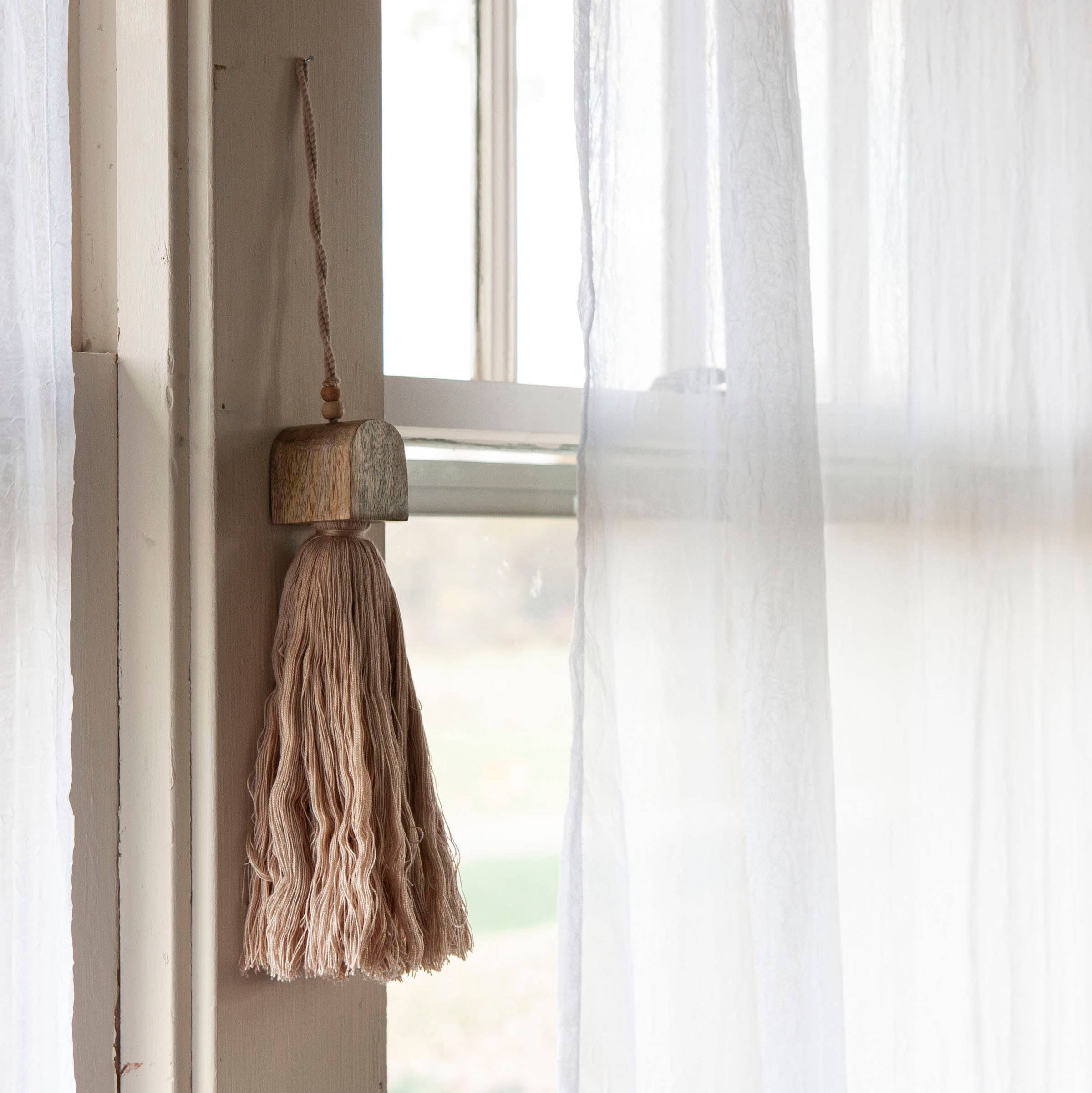 Boho Block Hanging Tassel