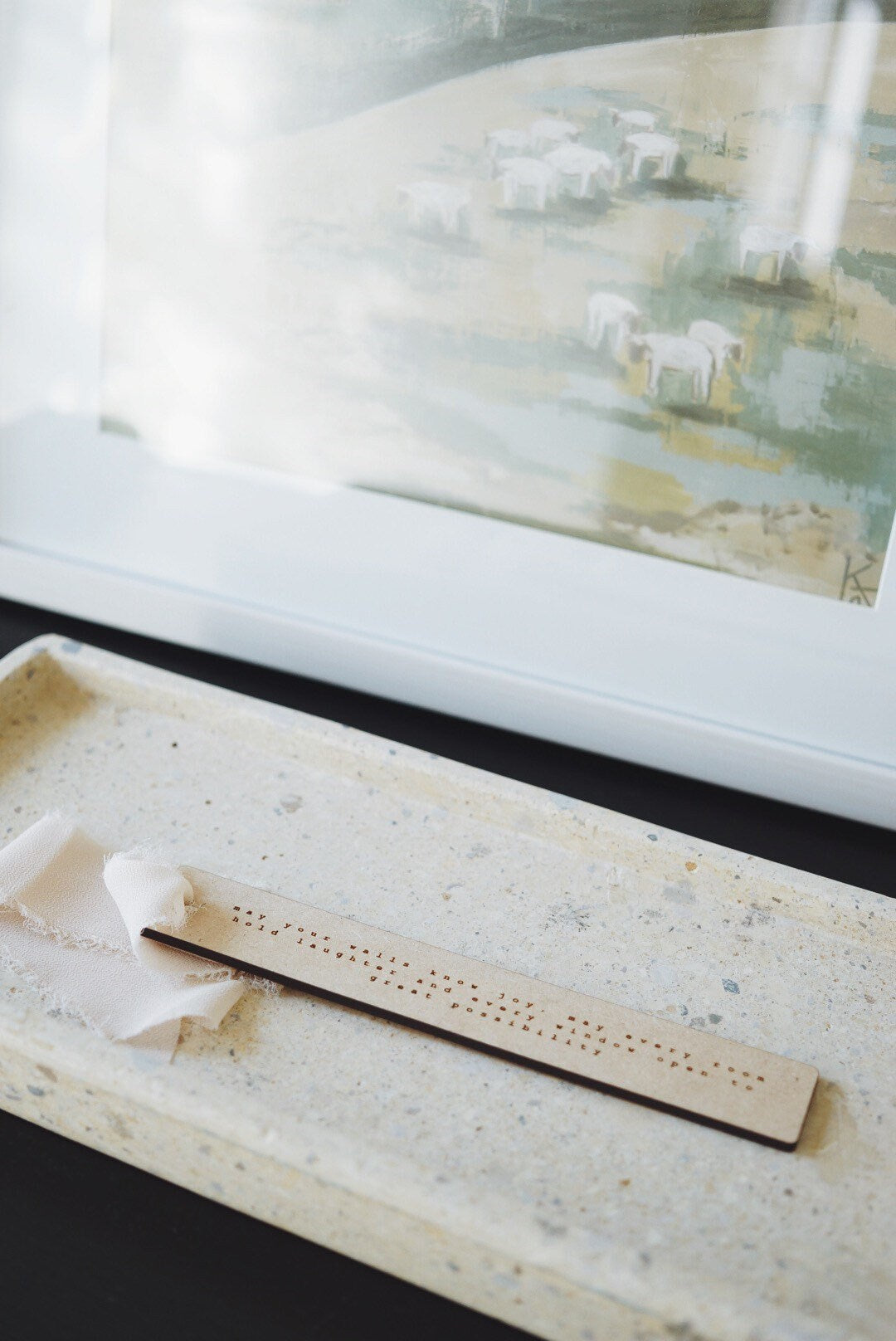 Housewarming prayer - Home wish gift charm