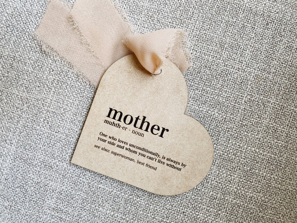 Define Mother - Gifting Tag