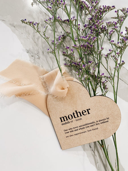 Define Mother - Gifting Tag
