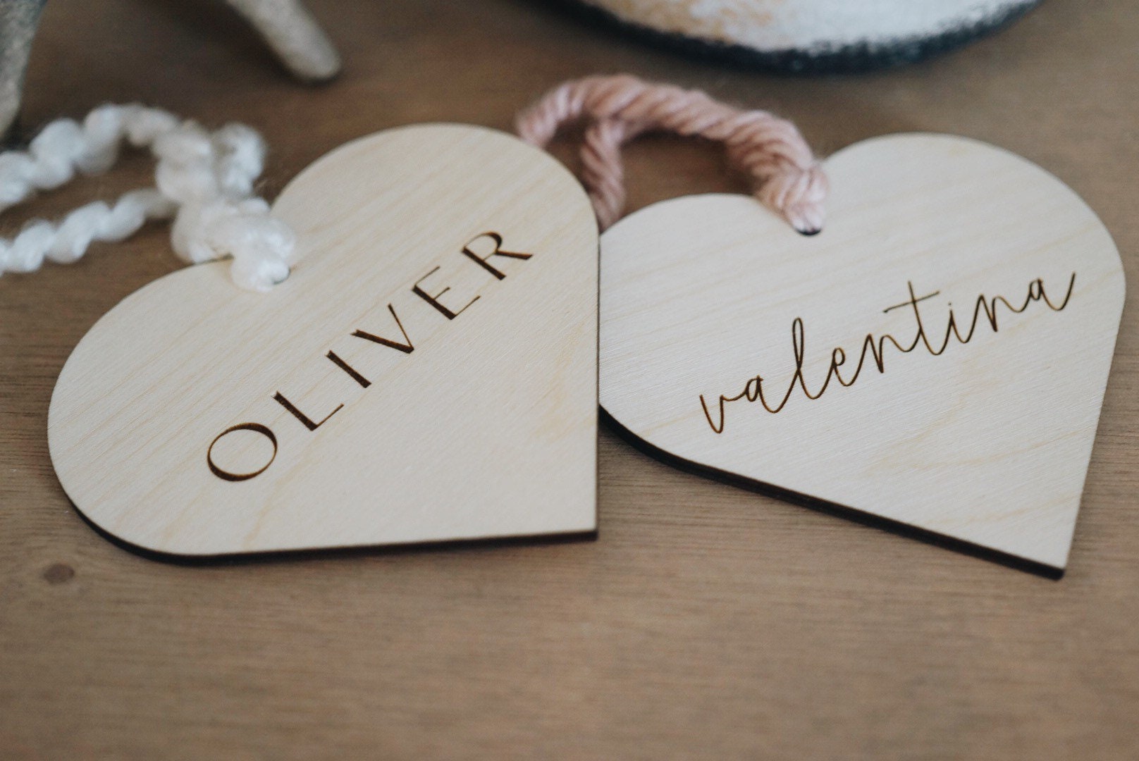 Valentine’s Day Basket Tag, Heart Shaped Gift Tag, Custom Basket Marker, Gift For Him, Gift For Her