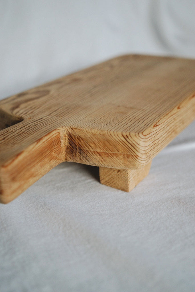 Soap Stand White Oak Wood Riser Kitchen Tray Sink Decor 