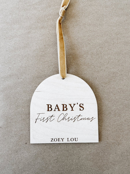 Baby’s First Christmas Keepsake Ornament, Newborn Christmas Gift, Newly Parents Gift, Newborn Photography