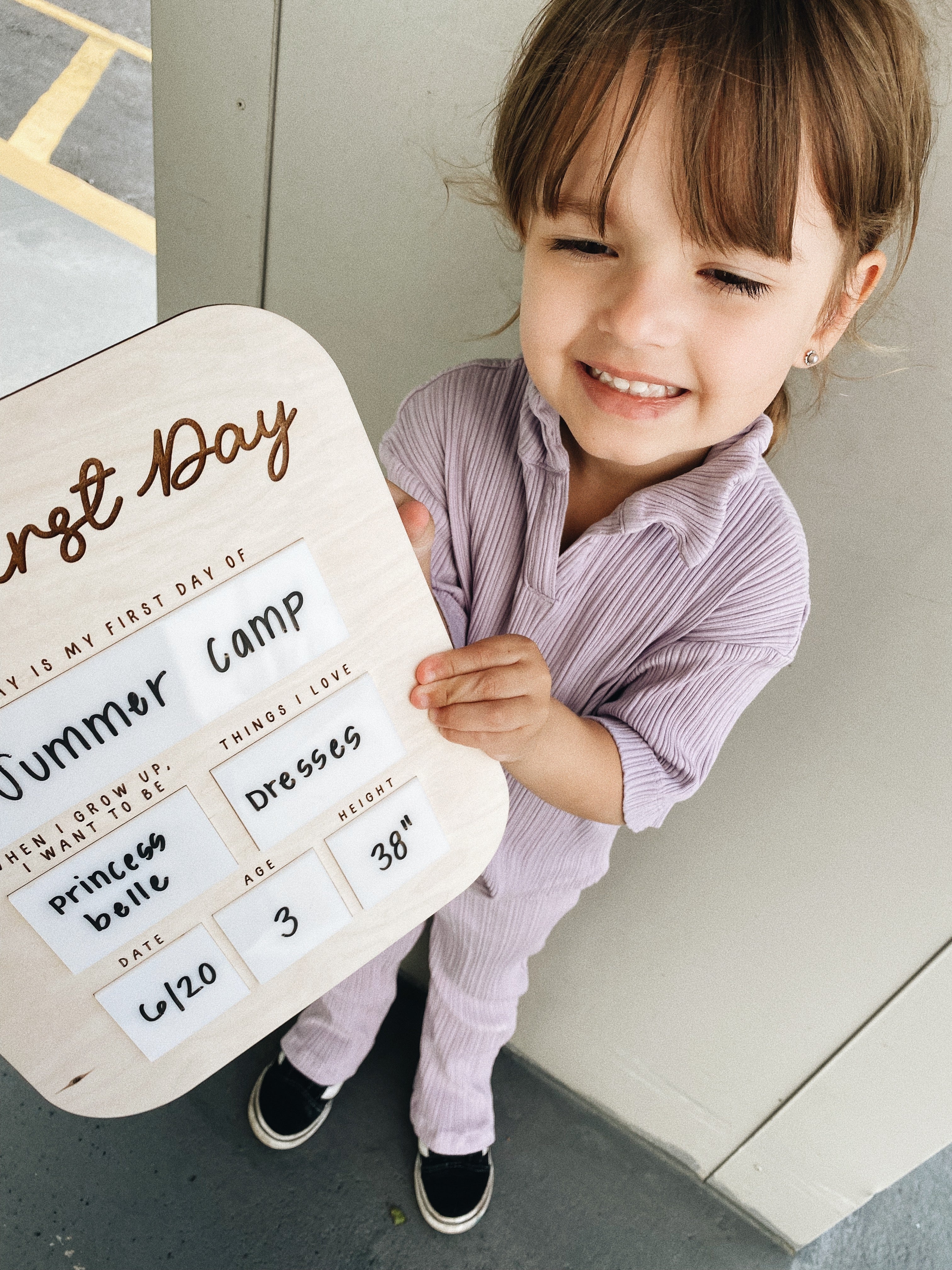 First Day Of School / Last Day Of School Reusable Sign Photo Prop